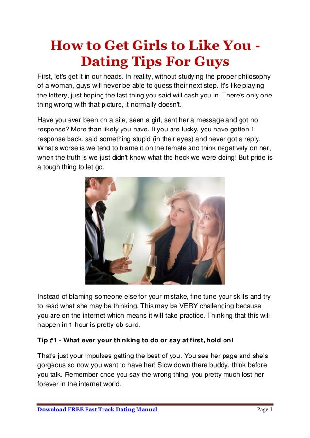 A Girl Get Tips To Dating A Girl Get Tips To Dating